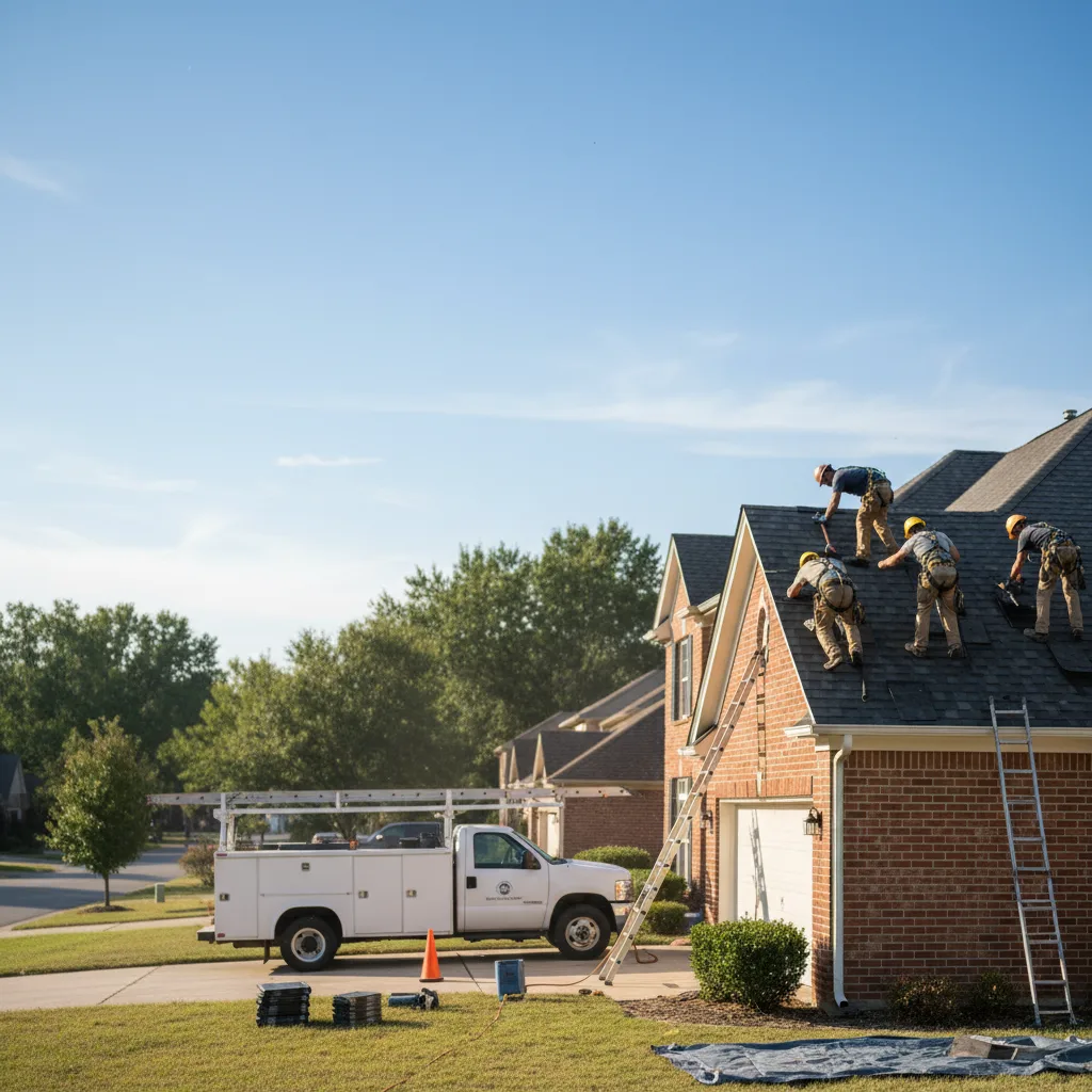 Roof Repair in Falconer